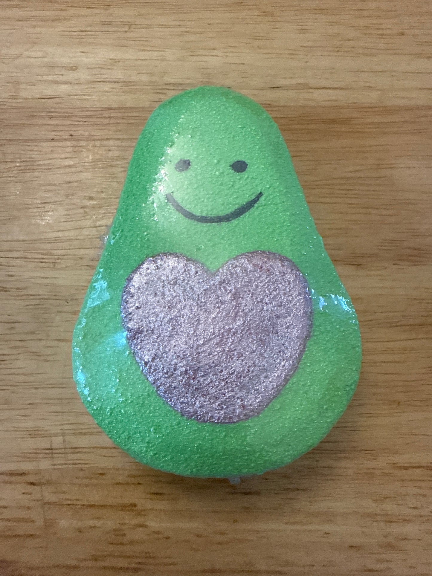 Avocado bath bomb