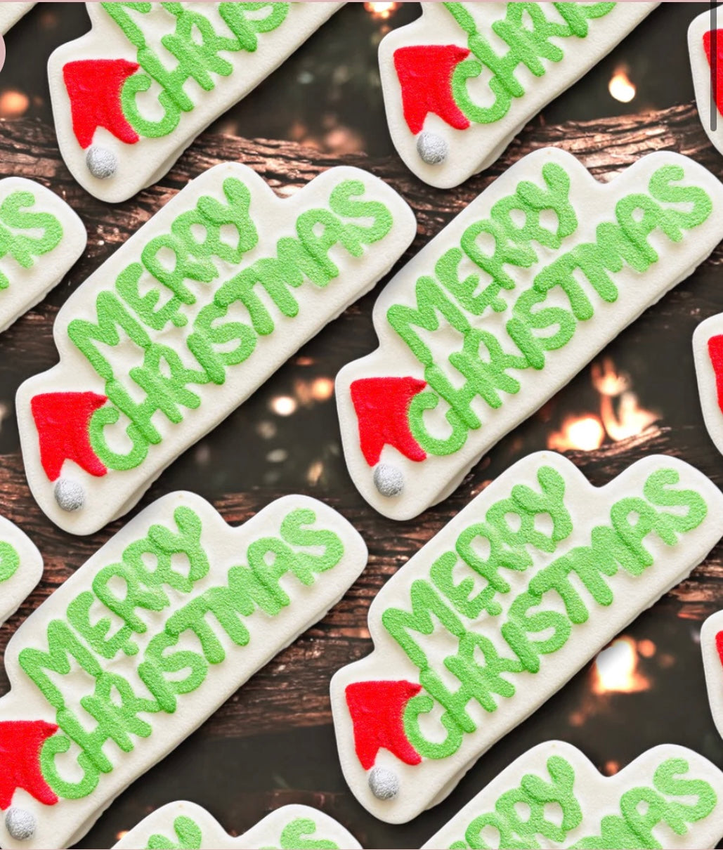 Merry Christmas bath bomb
