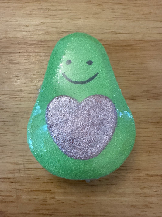 Avocado bath bomb