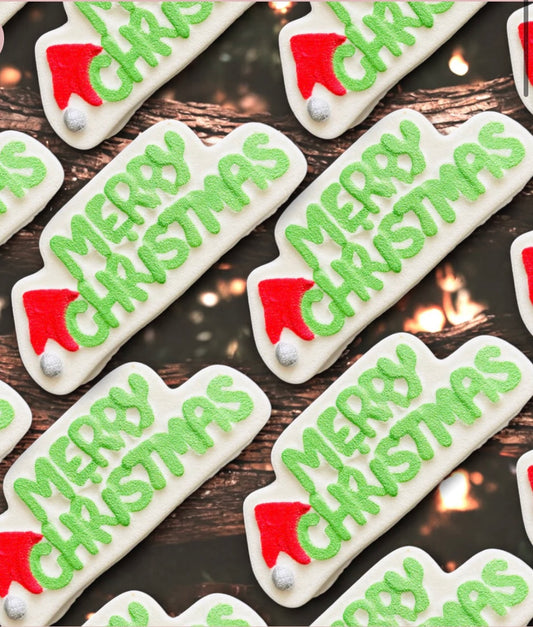 Merry Christmas bath bomb