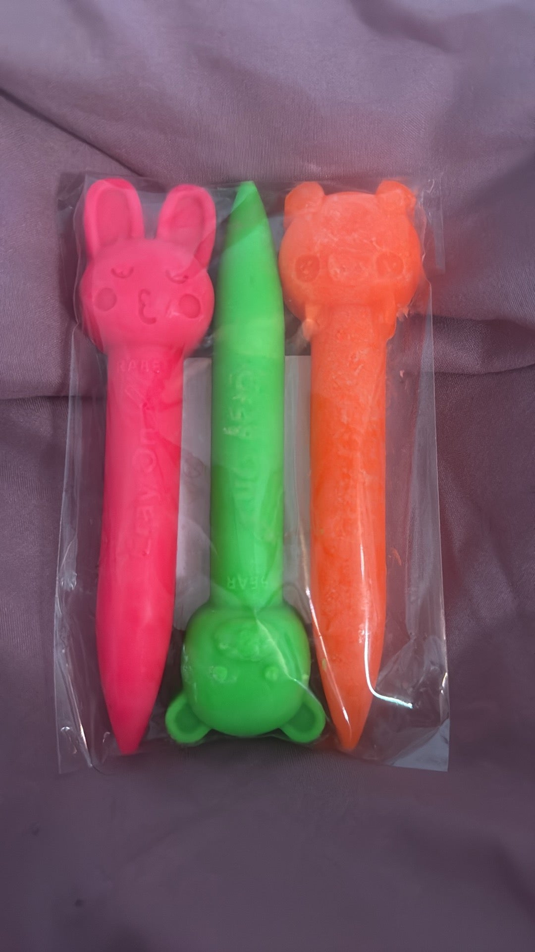 Soap crayons