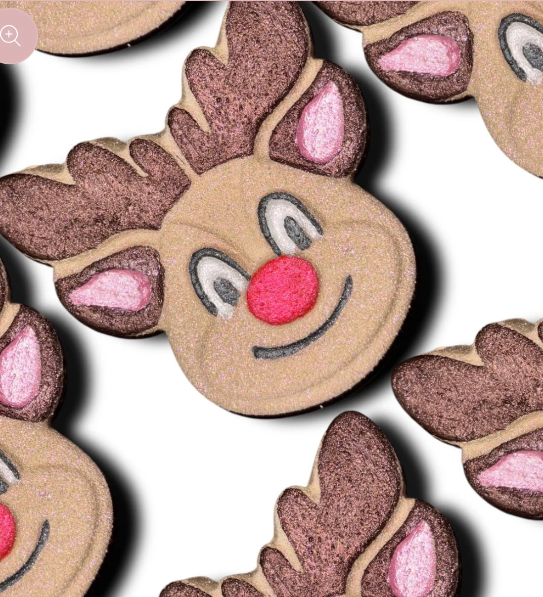 Reindeer bath bomb