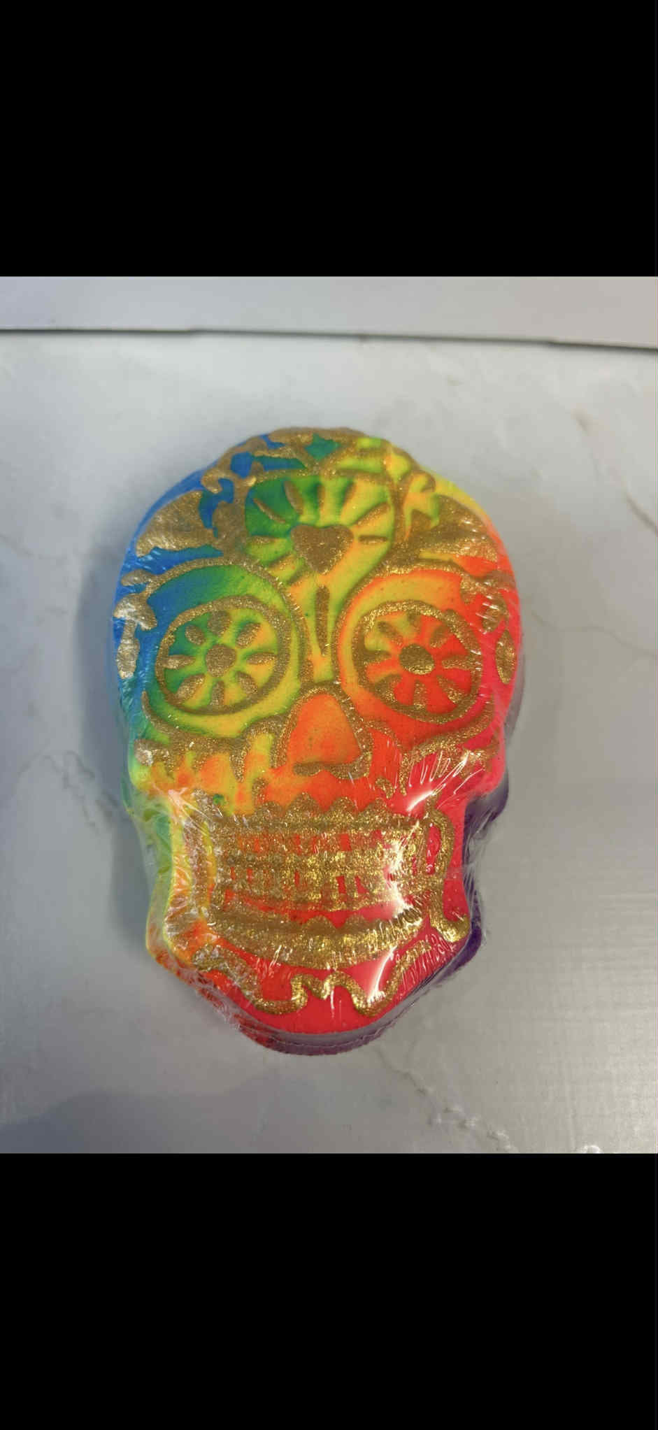 Mega skull bath bomb