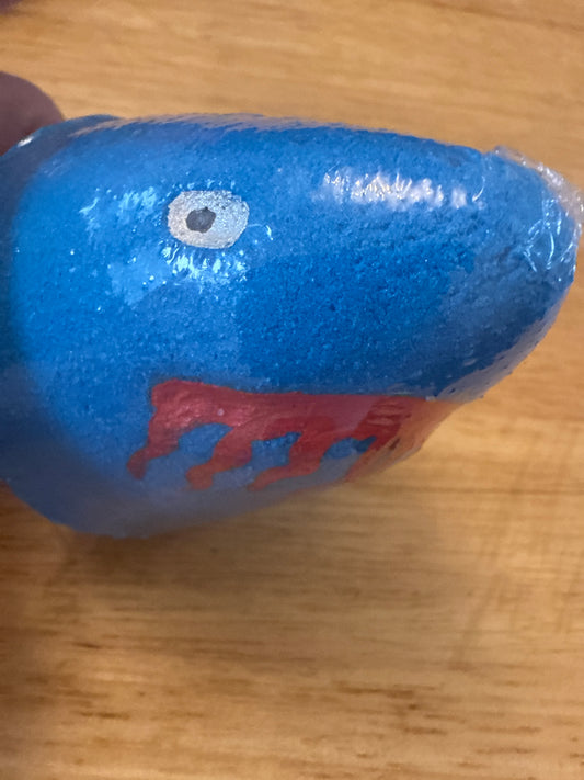 Shark bath bomb